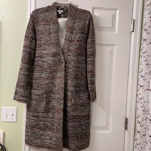 # J Jill knit cardigan .